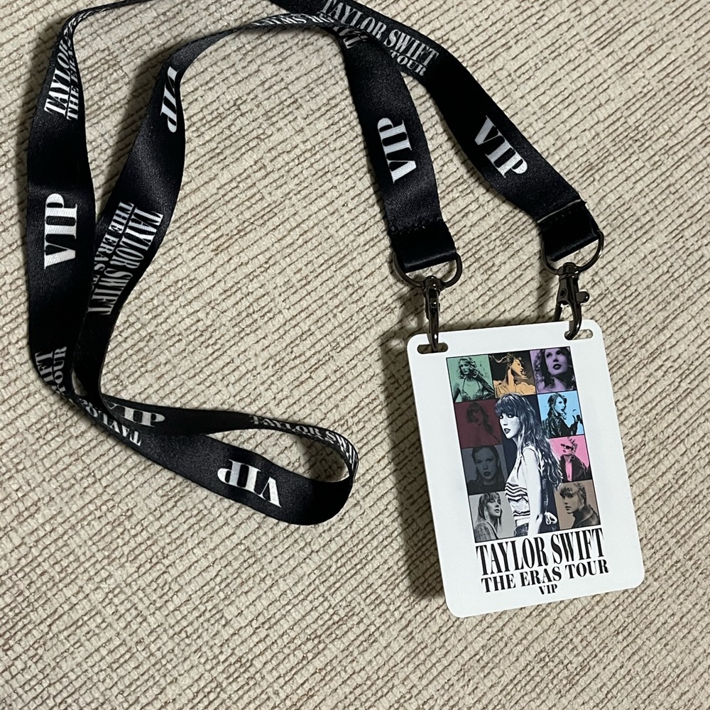 Taylor Swift Eras Tour lanyard